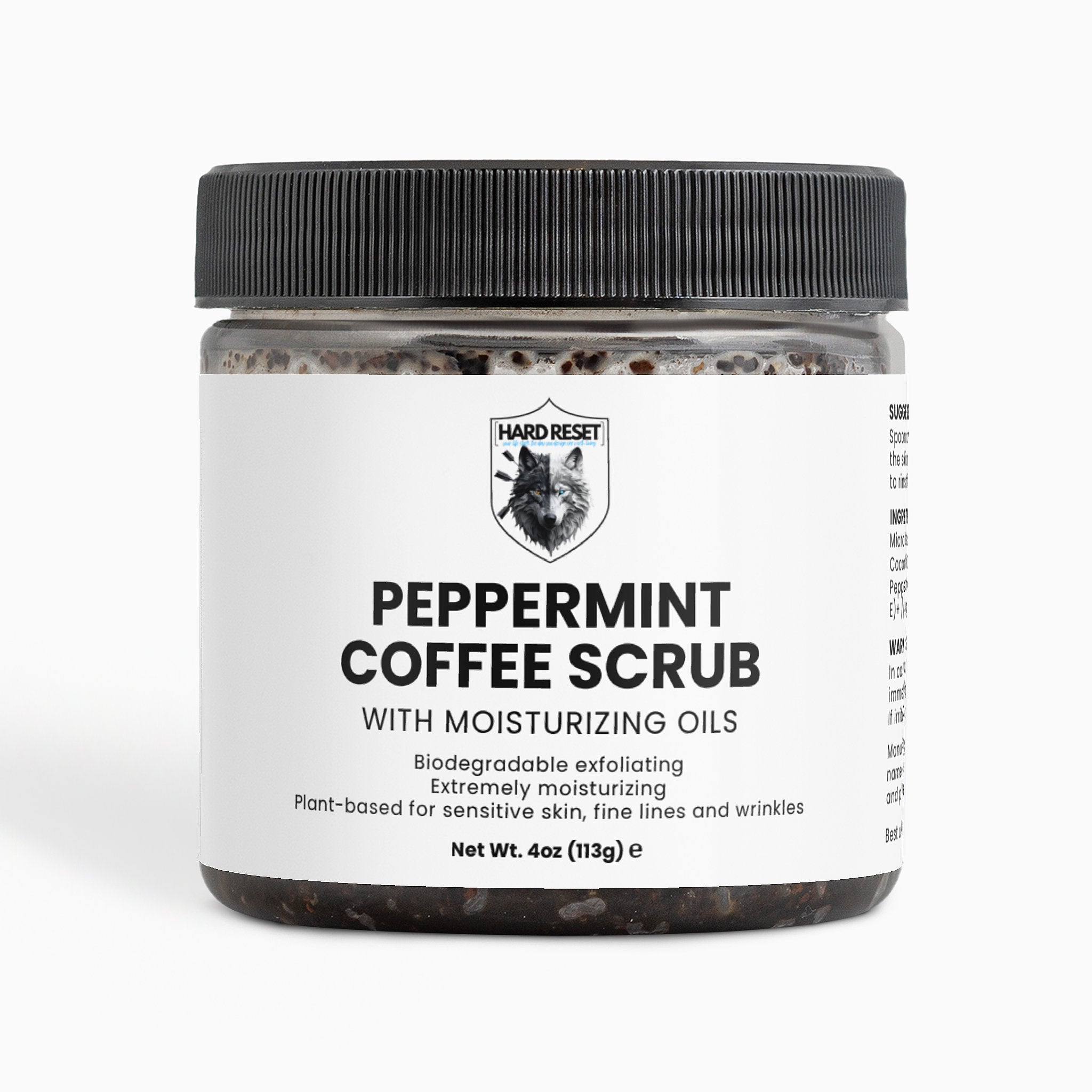 Peppermint Coffee Scrub