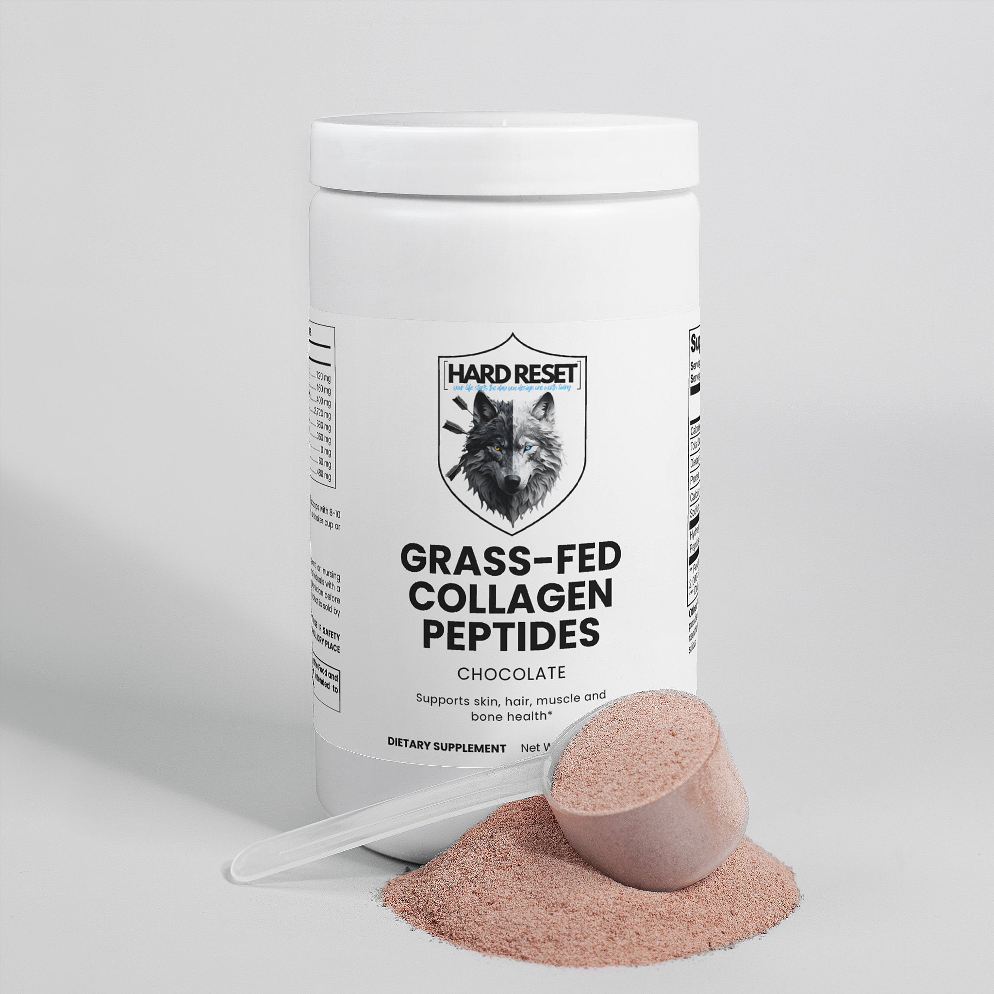 Grass-Fed Collagen Peptides Powder (Chocolate)